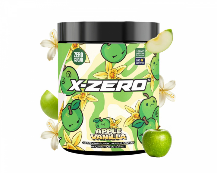 X-Gamer X-Zero Apple Vanilla - 100 Portionen