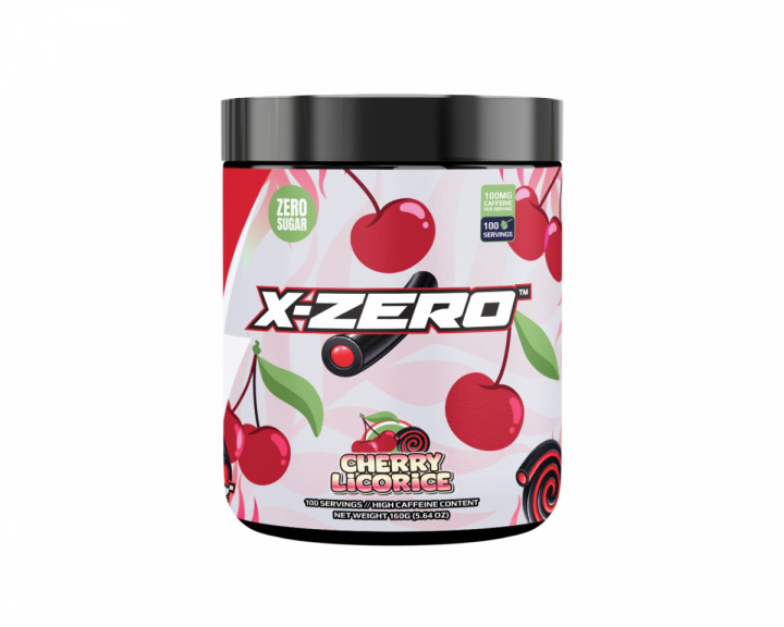  X-Zero Cherry Licorice - 100 Portionen