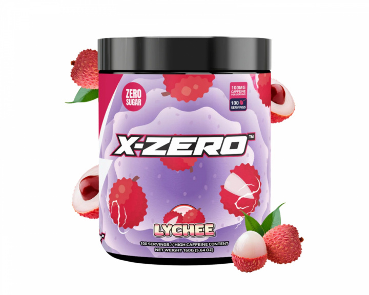 X-Gamer X-Zero Lychee - 100 Portionen