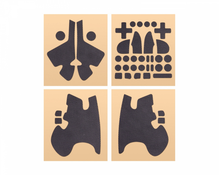  Controller Grip Tape für FLYDIGI Vader 3/4 pro - Classic Version - Schwarz