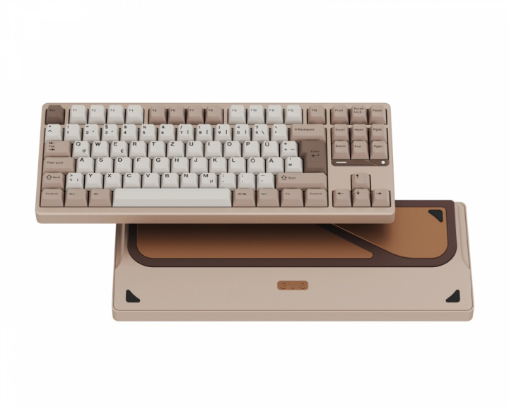  Evo80 ISO Tastatur - Sandgold [Oat Linear]
