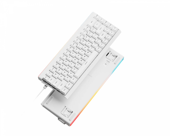  DK68 Magnetic HE ANSI Tastatur [Gateron Wuji] - Weiß