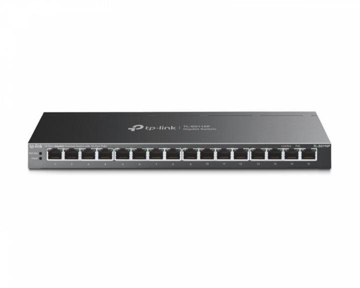  TL-SG116P 16-Port Gigabit Desktop Switch mit 16-Port PoE+