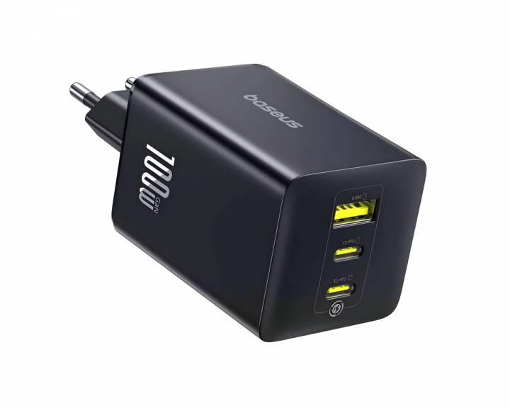  EnerFill FE22 Schnellladegerät 2C+U 100W - Schwarz