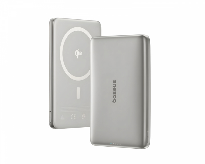  PicoGo AM41 Ultraschlanke Qi2 Magnetische Powerbank 27W 10000mAh - Titan