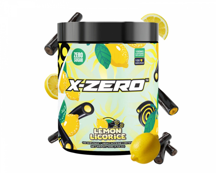X-Gamer X-Zero Lemon Liquoric - 100 Portionen