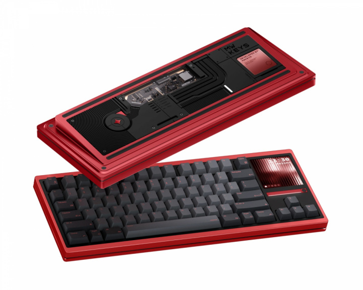  Mass80 Barebone ISO/ANSI WK - Anodized Red