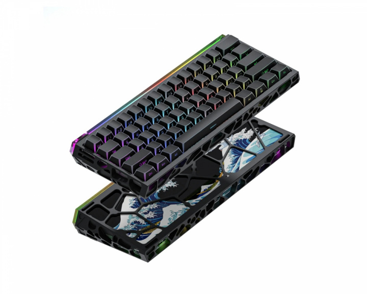 Womier Keyboard SK61 HE Kabellose Tastatur - Schwarz
