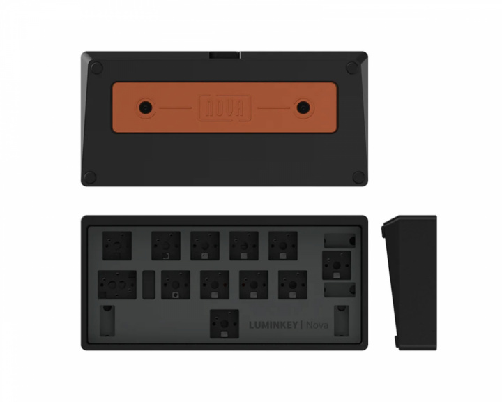  Nova Mini 12-Key Tri-Mode Macro Pad (Barebone) - Schwarz