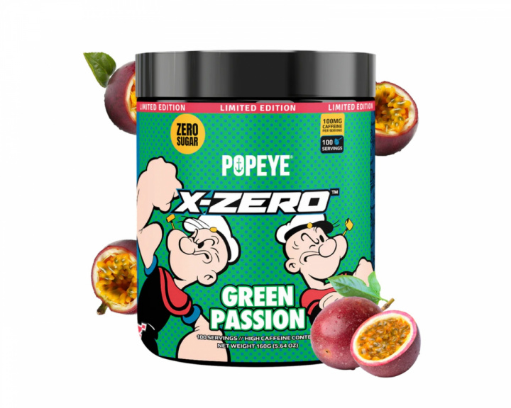  X-Zero Popeye Green Passion - 100 Portionen