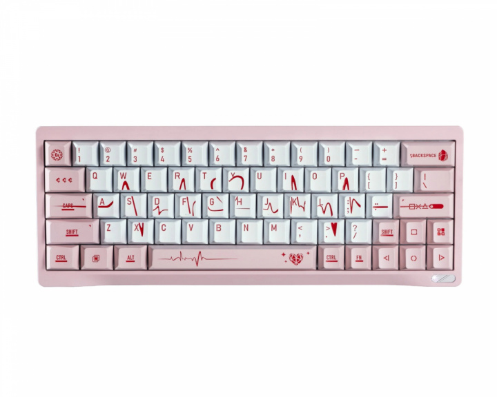  SF60 HE Gaming Tastatur ANSI - Star Diamond Pink [WS Poseidon]