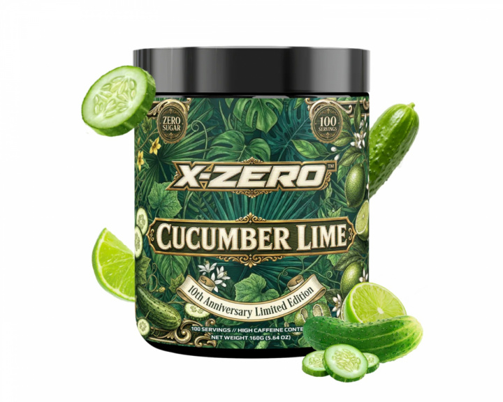  X-Zero Cucumber Lime - 100 Portionen