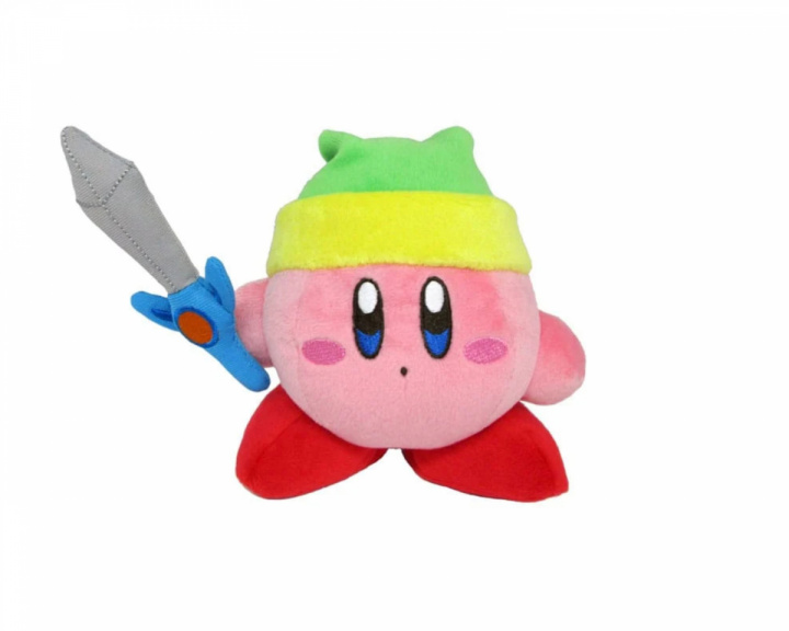  Kirby Plüschfigur Kirby mit Schwert 12 cm