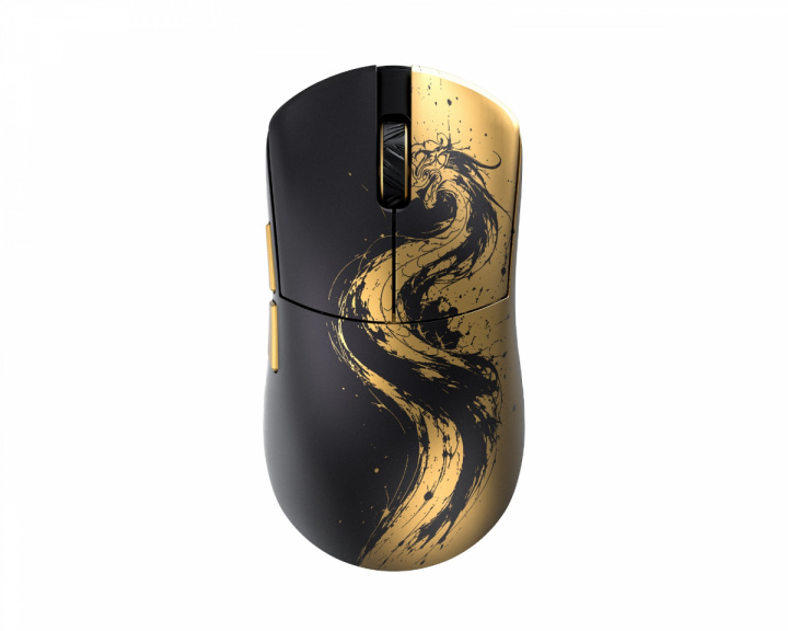  Huan M x Xi'an Museum Magnesium Kabellose Gaming-Maus - Schwarz/Gold - Limited Edition