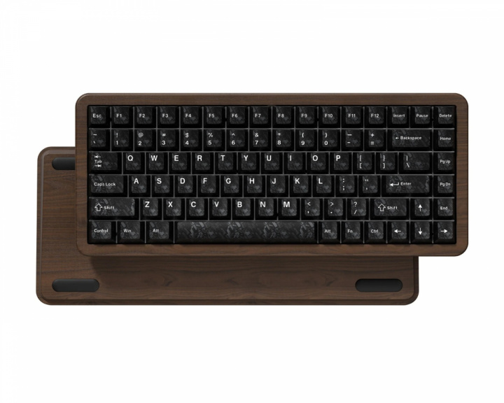  WD75 HE 75% Kabellose Tastatur - Walnut Black
