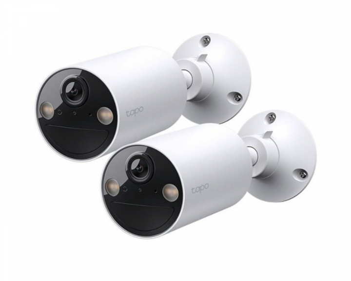  Tapo C410 Intelligente Kabellose Sicherheitskamera für Innen- und Außenbereiche (2er-Pack)