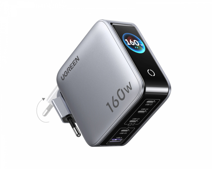  Nexode 5-Port Pro Ladegerät mit Smart Display 160W