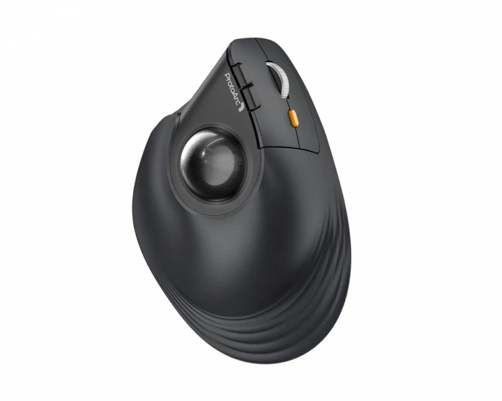  EM05 NL Vertikale kabellose Trackball-Maus - Schwarz