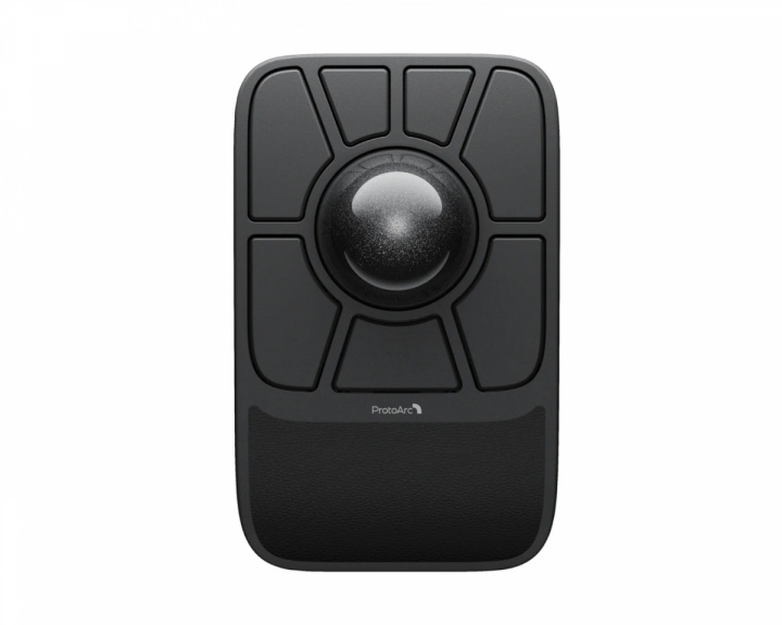  EM06 Anpassbare Trackball-Maus - Schwarz