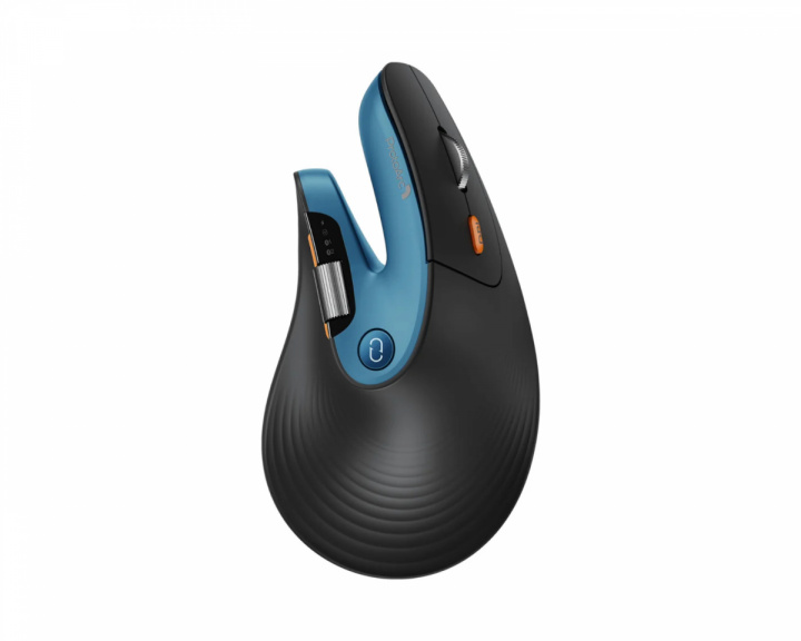  EM11 Pro Ergonomische Vertikale Maus - Schwarz/Blau