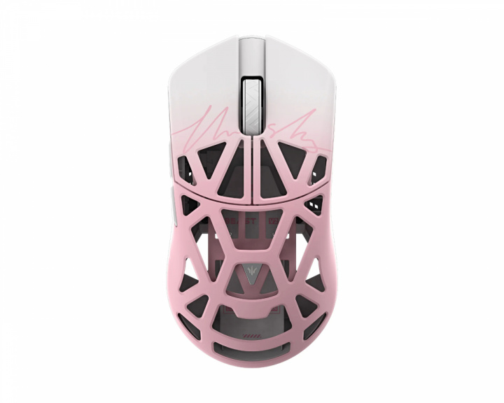 WLMouse Beast X Max V2 Kabellose Gaming-Maus - Rosa/Weiß