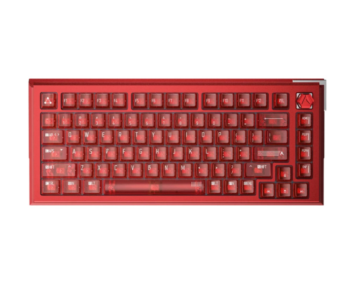  A75Ultra - 75% Magnetische ANSI-Tastatur [QIAN] - Ruby Red
