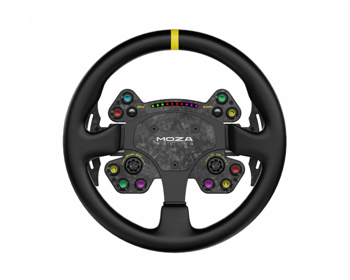 Moza Racing RS v2 Steering Wheel Round Leather - 33cm Lenkrad (DEMO)