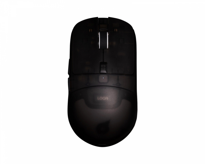 Loga Shinryu Pro Wireless Gaming-Maus - Hotswappable Switch - Schwarz/Transparen (DEMO)t