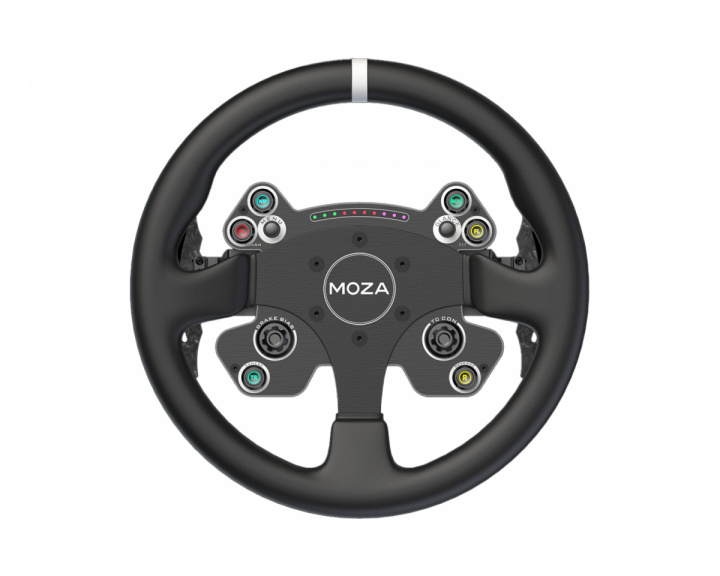 Moza Racing CS V2P Leather Steering Wheel - 33cm Lenkrad für Rennsport (DEMO)