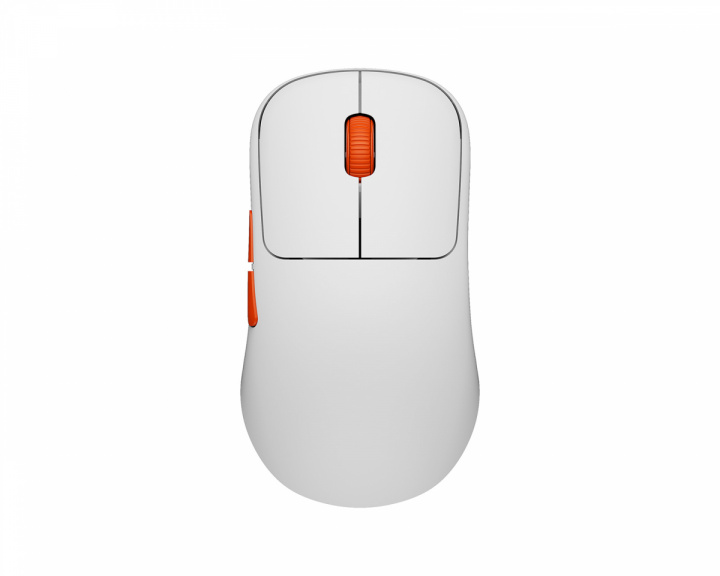 Waizowl Cloud Wireless Gaming-Maus - Weiß/Orange (DEMO)