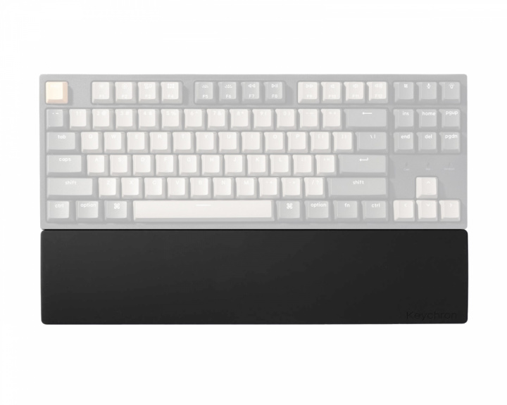 Keychron Silikon Palm Rest für K8/K8 Pro/C1/C1 Pro - Schwarz Handgelenkstütze (DEMO)