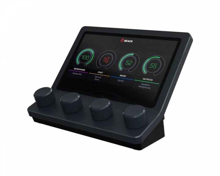 BEACN Audio Mixer für Streaming & Podcast - Schwarz (DEMO)