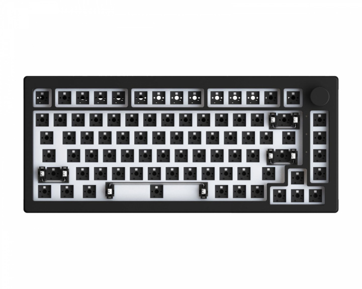 Akko 5075S 75% RGB QMK Barebone ISO - Schwarz (DEMO)