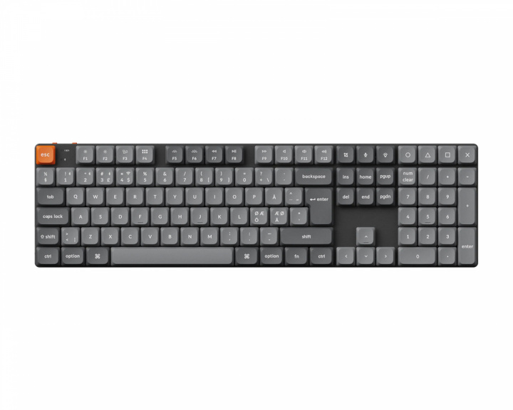 Keychron K5 Max Low Profile Hotswap Kabellos Tastatur [Gateron Red] - ISO-DE (DEMO)