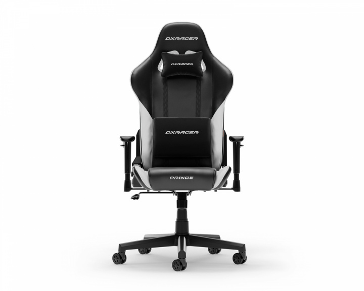 DXRacer PRINCE Gaming Stuhl Schwarz & Weiß PVC Leder L (DEMO)