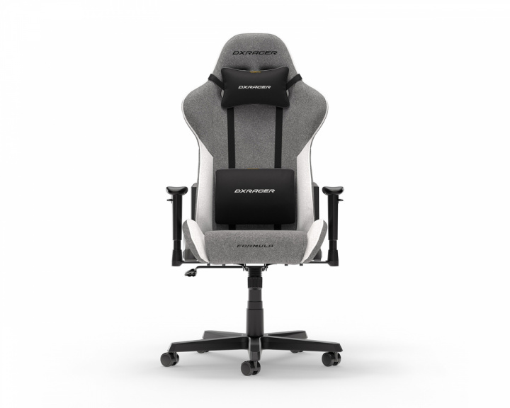 DXRacer FORMULA L Grau & Weiß Stoff (DEMO)