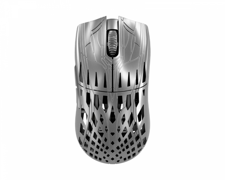 Pwnage Trinity CF 8K Kabellose Gaming-Maus - Solid - Platinum (DEMO)