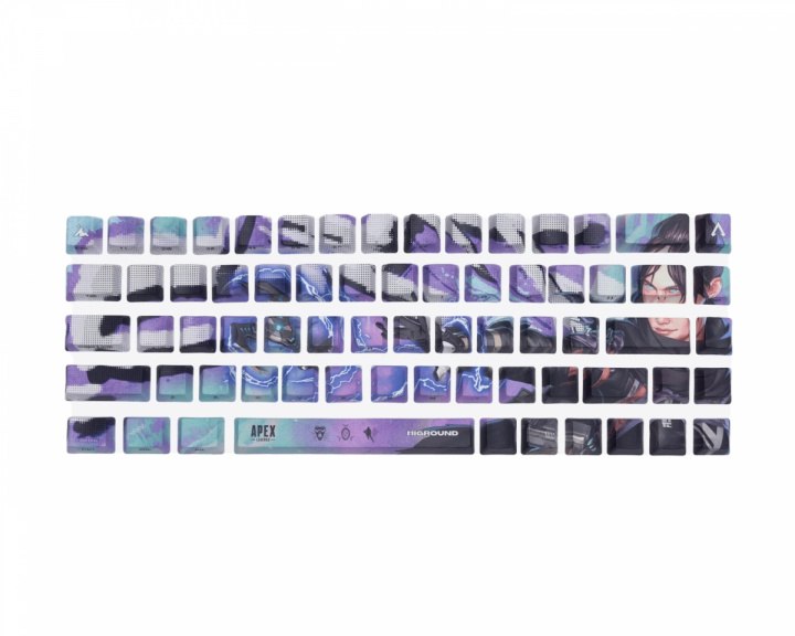 Higround Apex Keycap Set ANSI - Wraith (DEMO)
