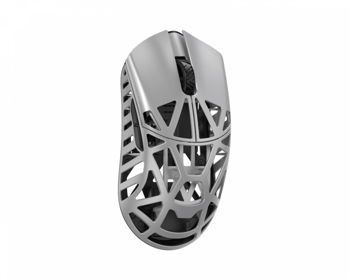 WLMouse Beast X Pro - Silber [Omron Opticals] - Side Slits (DEMO)