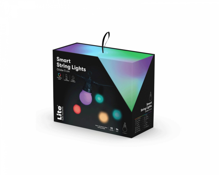 Lite Bulb Moments Smart Light Chain - Globe - Intelligente Lichterkette (DEMO)