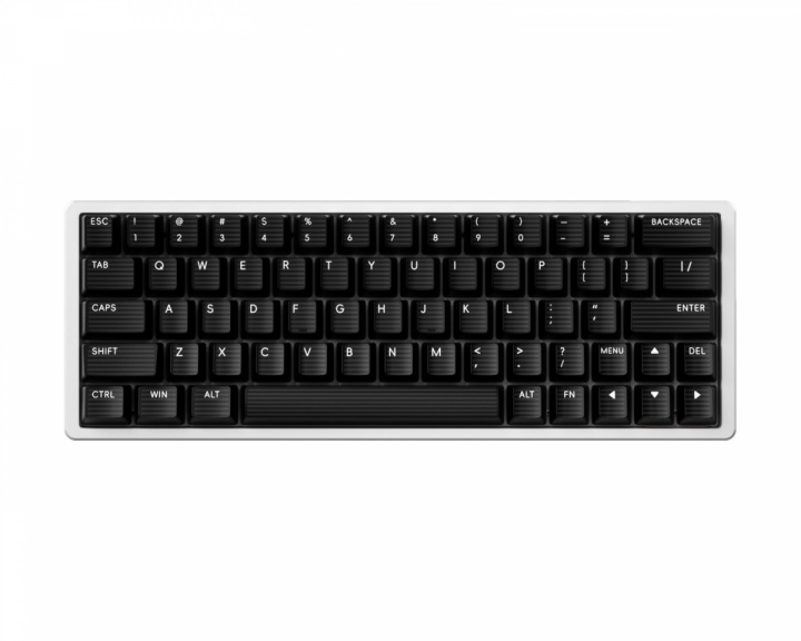 Scyrox Xpunk 63 Magnetische 60% ANSI Gaming Tastatur - Weiß/Schwarz (DEMO)