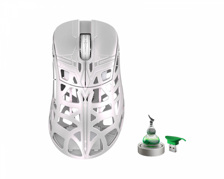 WLMouse x The Swords Magnesium Kabellose Gaming-Maus [OMRON] - Weiß (DEMO)
