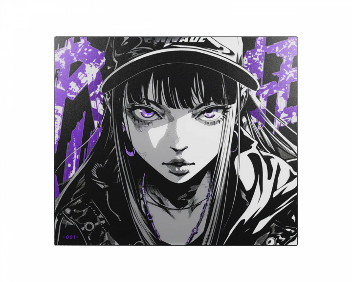Pwnage Nyomi Glas Mauspad - Purple (DEMO)
