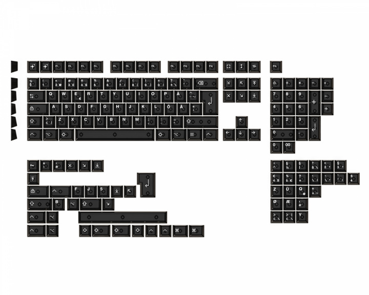 MaxCustom Lucid NORDEUK Keycap Set - BoW (DEMO)