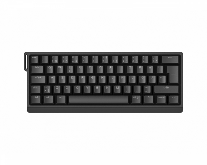 FGG MAD60 HE RGB ISO Tastatur [Magnetic Amber Pro] – Schwarz (DEMO)