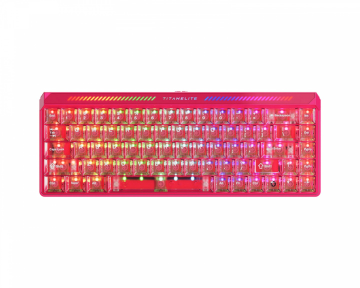 FGG Titan 68 Turbo HE Tastatur [Magneto RGB Switch] – Rot (DEMO)