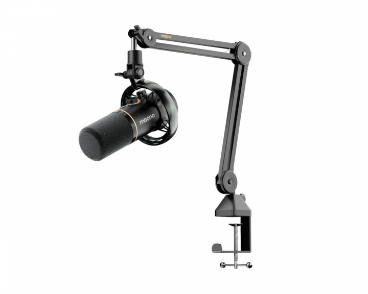 Maono PD200WS - Drahtloses Mikrofon mit Mikrofonarm - Schwarz (DEMO)