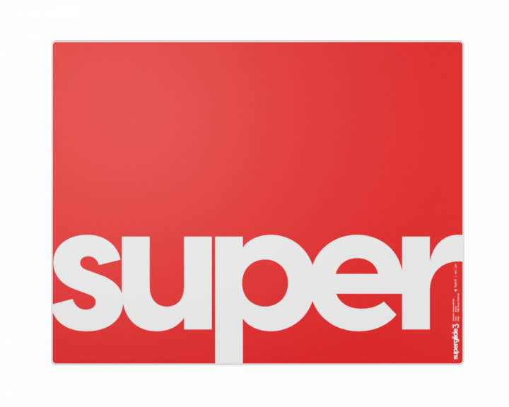 Superglide Glasmatte v3 L – Type-S – Rot (DEMO)