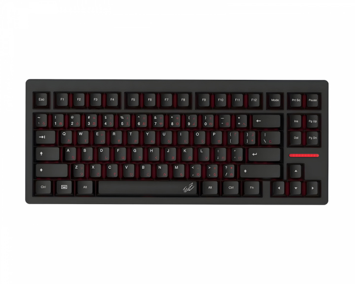 Wooting 80HE 80% TenZ Takeover ANSI US Tastatur (DEMO)