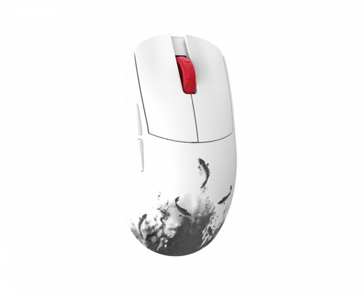 WLMouse YING Magnesium Gaming-Maus - Weiß/Schwarz [Omron Opticals] (DEMO)
